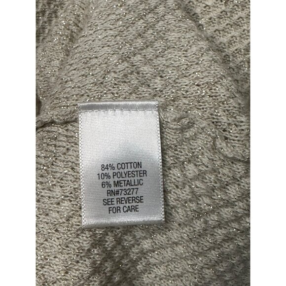 Croft & Barrow Ladies V Neck Long Sleeve Shimmer Blouse Size 2X - Picture 8 of 9